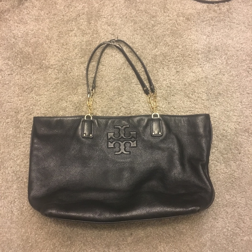 Tory Burch Black Leather Purse